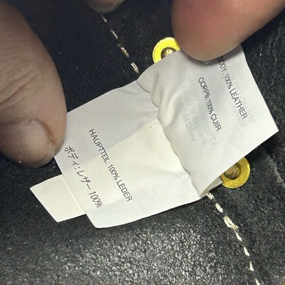 Madewell Edinburgh Bucket Tote Bag Black Leather Shoulder Purse - Picture 11 of 11